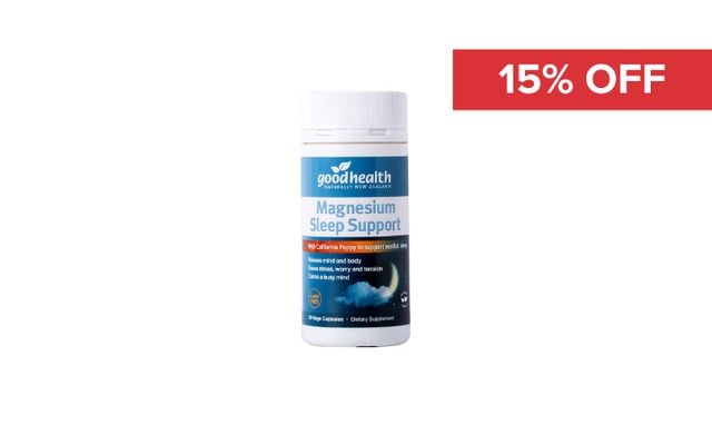 15% Off Good Health Magnesium Sleep Support Cover Image